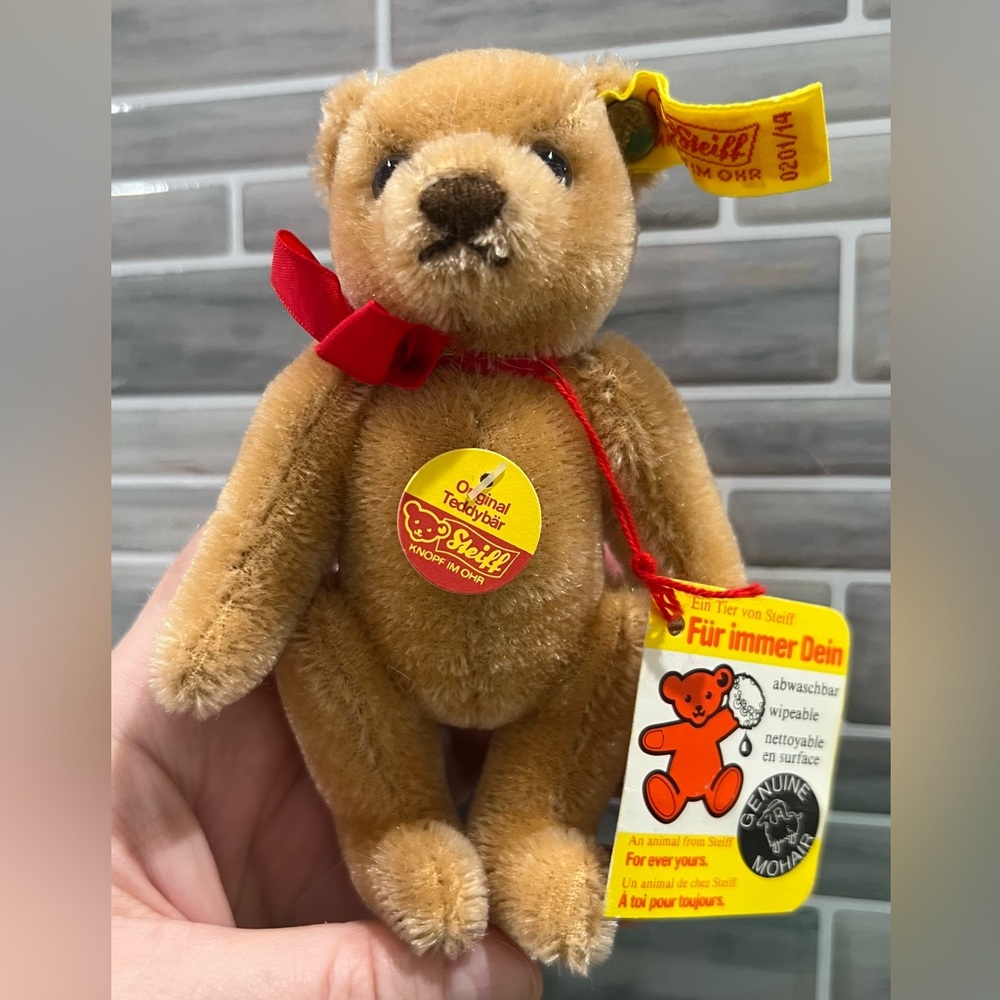 Vintage Original Steiff Teddy Bear